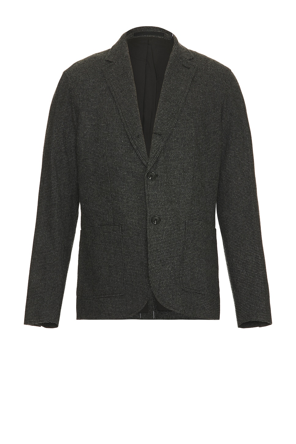 

Шерстяной пиджак в клетку "гусиная лапка" Club Monaco, black & charcoal
