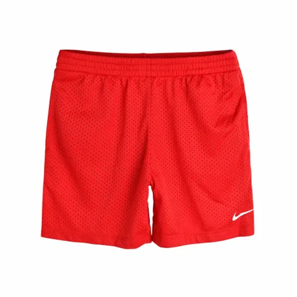 Шорты из полиэстера, мультимеш, Nike, красный
