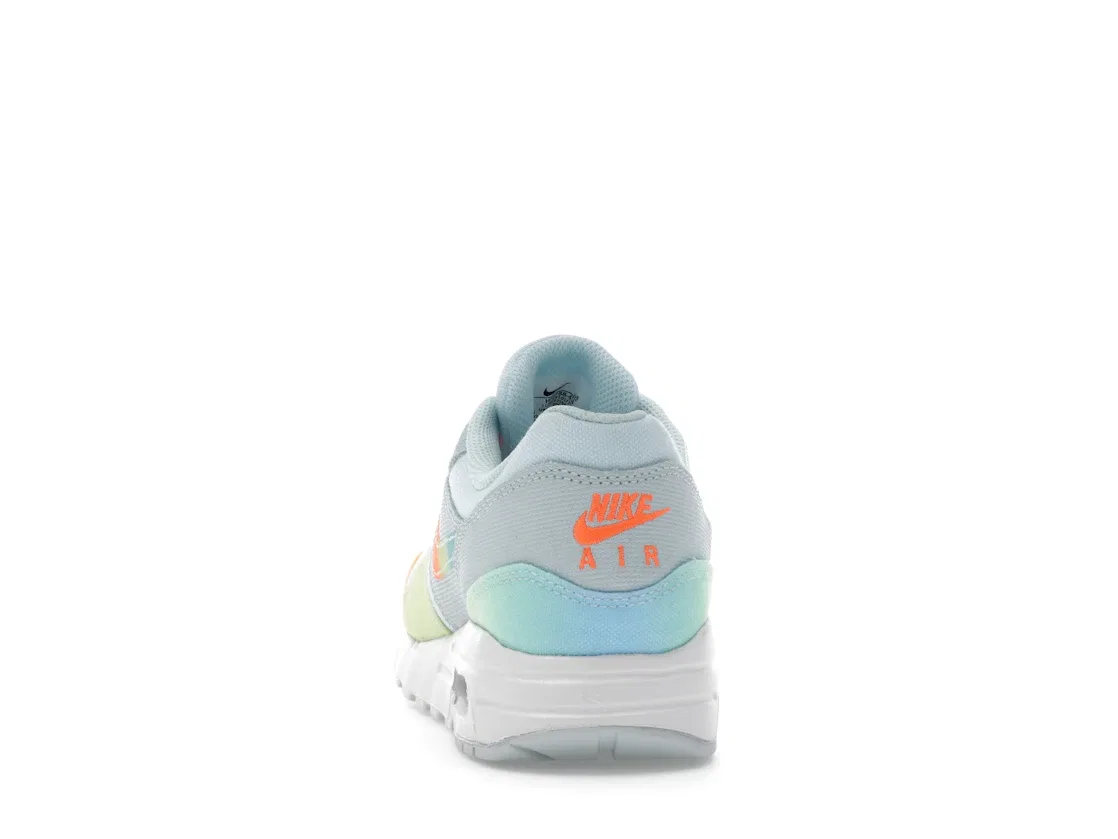 Детские кроссовки Lifestyle Nike Air Max 1, Glacier Blue/Light Lemon Twist/Aquarius Blue/Total Orange — фото 4