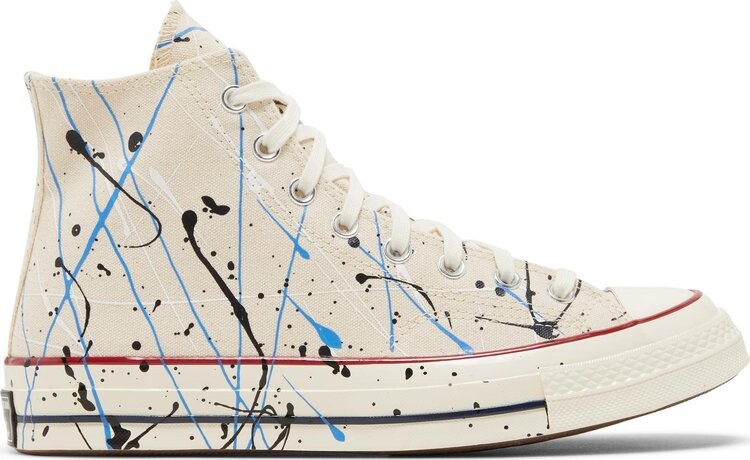 

Кроссовки Converse Chuck 70 High Paint Splatter - Egret, кремовый, Бежевый, Кроссовки Converse Chuck 70 High Paint Splatter - Egret, кремовый