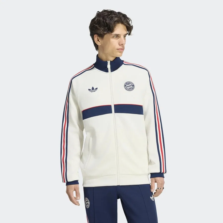 Мужская куртка FC Bayern München OG adidas, Белый