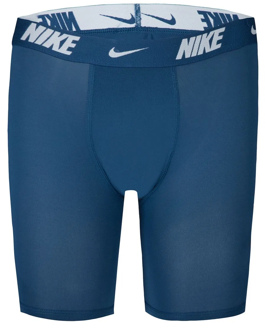 Комплект трусов боксеров Nike с принтом, Valerian Blue/Multi — фото 3