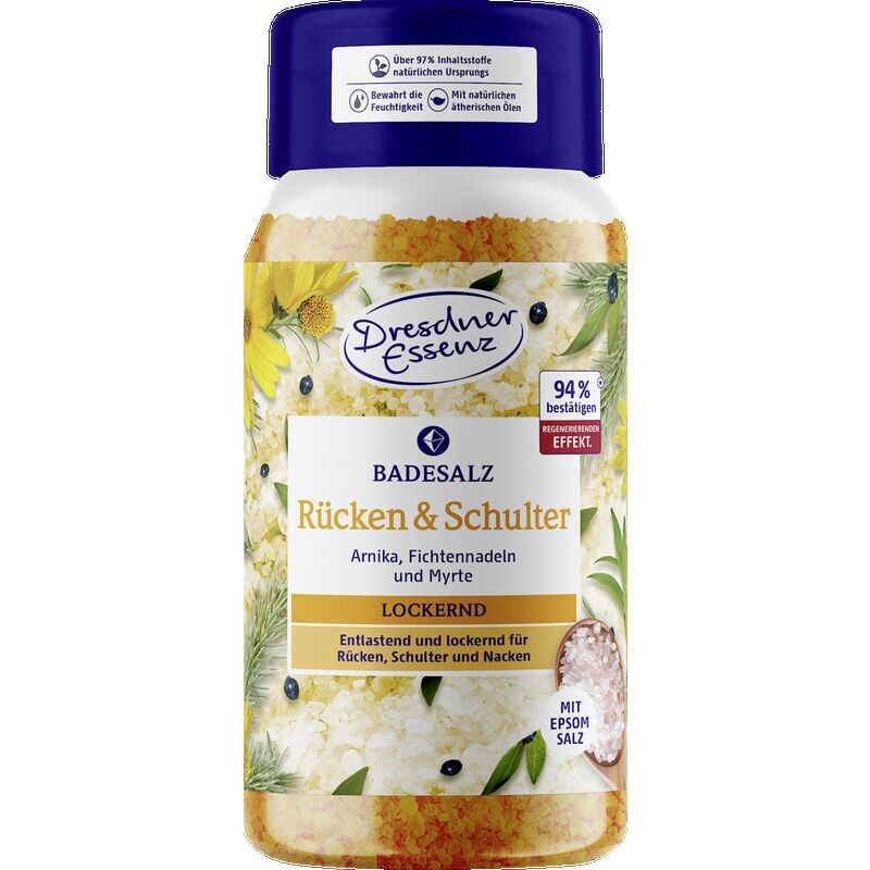 

Соль для ванн для спины и плеч Dresdner Essenz, 600 g