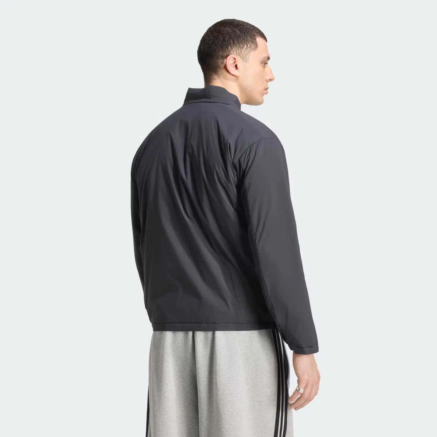 Мужская утепленная куртка 3-Stripes Adidas Originals, черный — фото 2