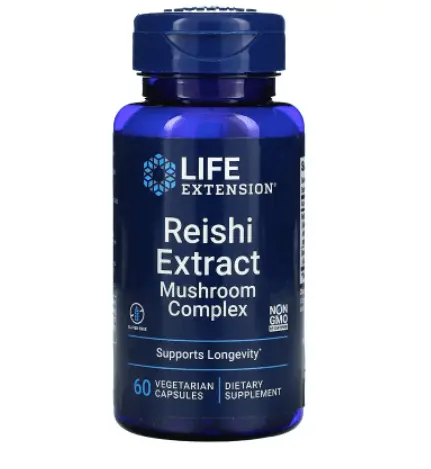 

Комплекс с экстрактом грибов рейши 60 капсул Life Extension
