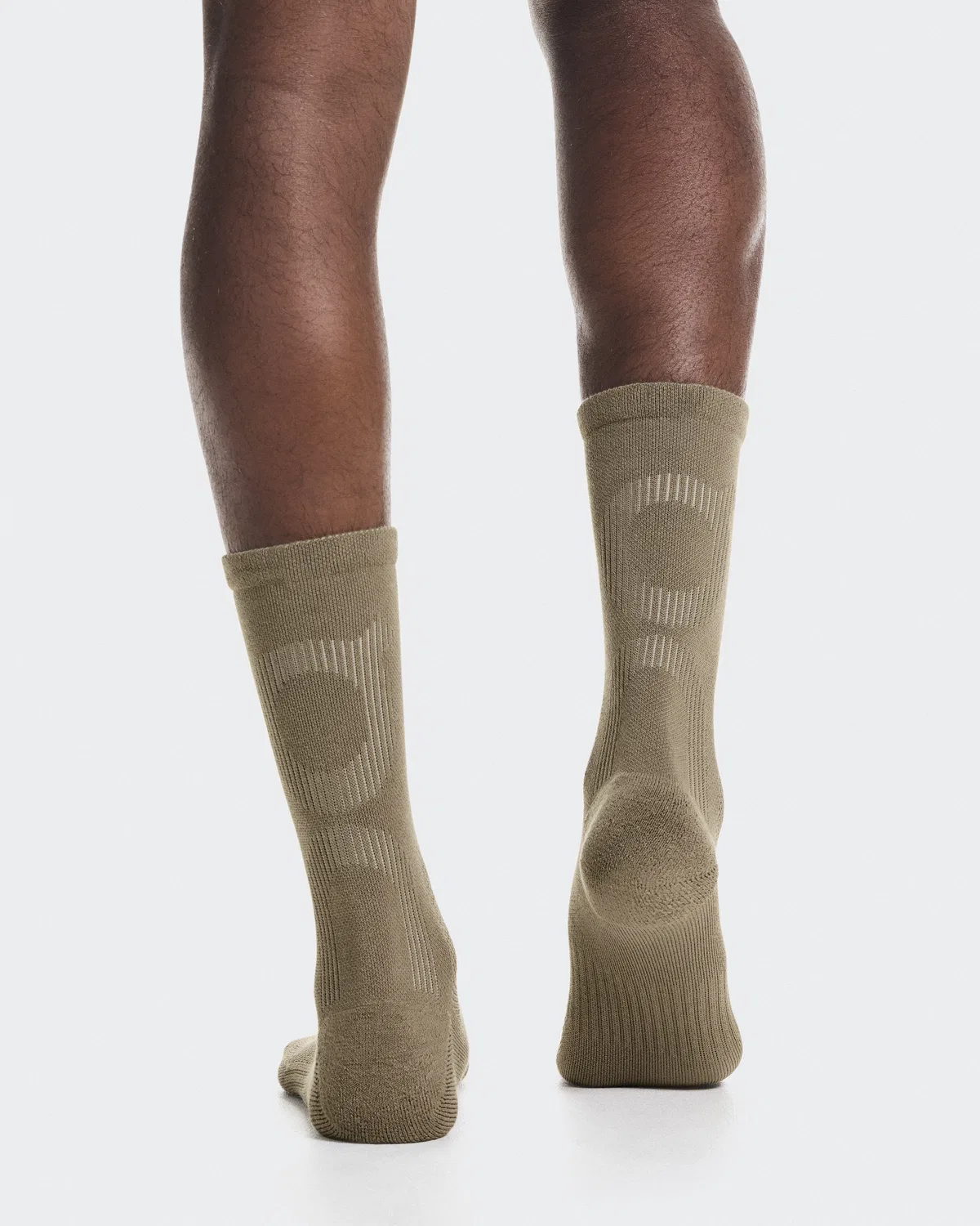 Детские носки с амортизацией Hybrid Sock High 2P On, Cinder/Kalamata — фото 4