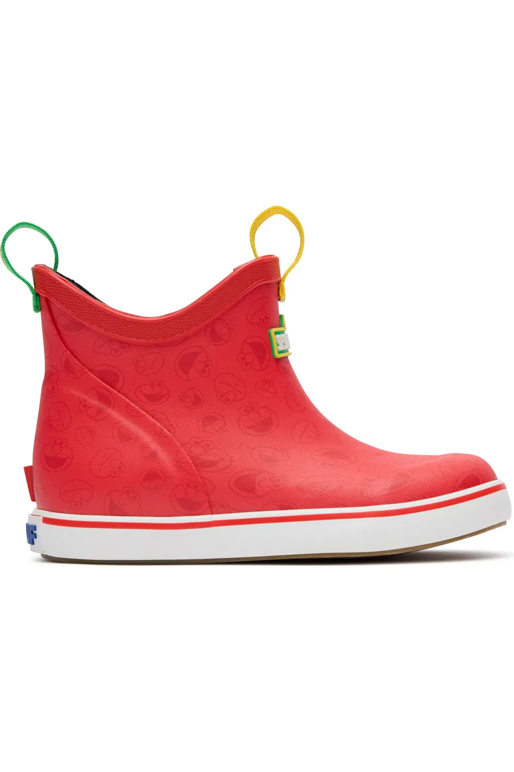Детские резиновые сапоги водонепроницаемые Sesame Street XTRATUF, Elmo Red — фото 2