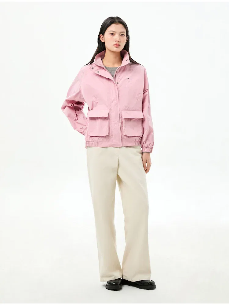 Ветровка утилитарная TOMMY HILFIGER, Pink — фото 2