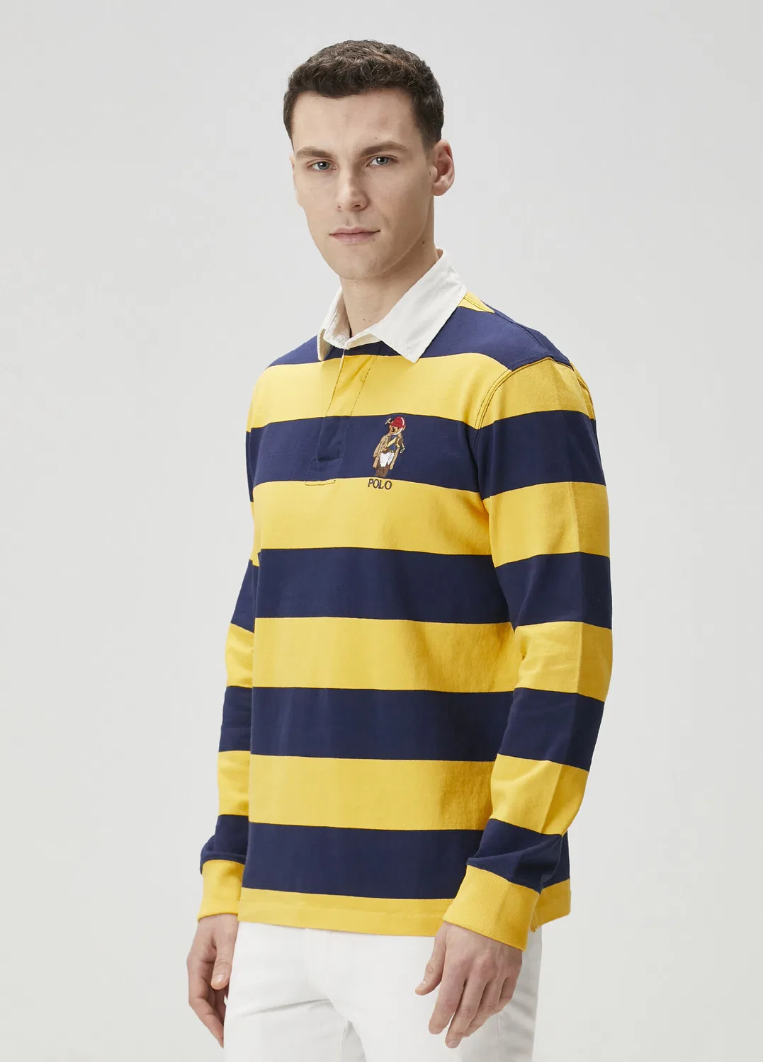 Свитшот поло Polo Ralph Lauren, синий — фото 3