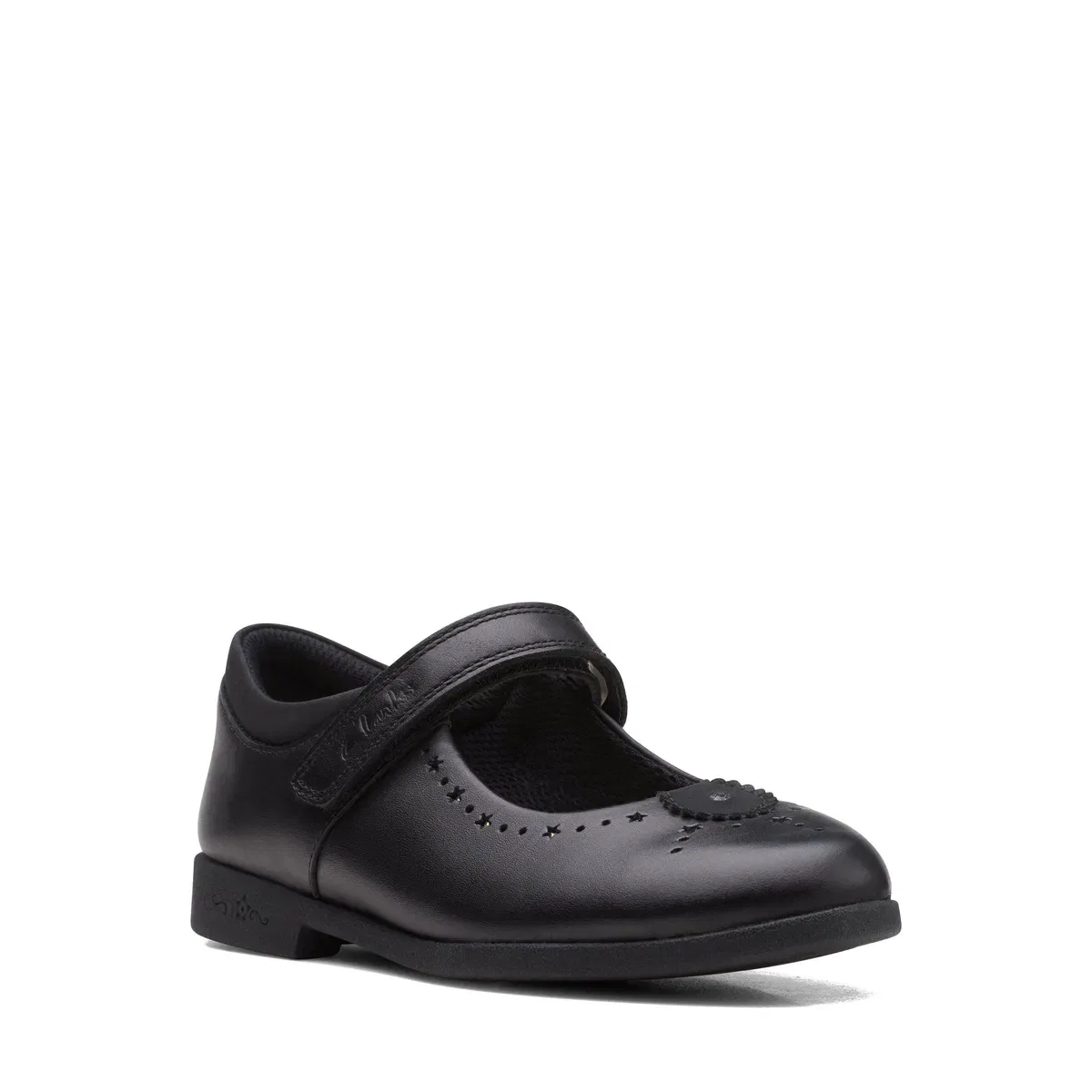 Детские туфли Мэри Джейн Magic Step Bar Clarks, Black — фото 2