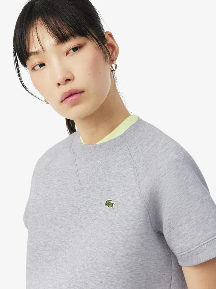 Футболка с длинным рукавом LACOSTE Silver, Antique Silver — фото 2