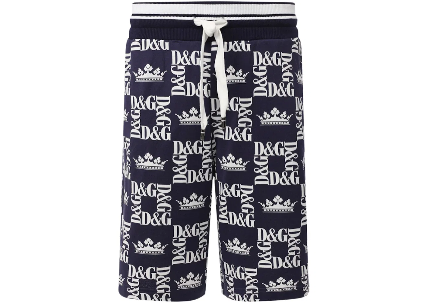 Мужские шорты с принтом Shorts Dolce & Gabbana, Blue/White