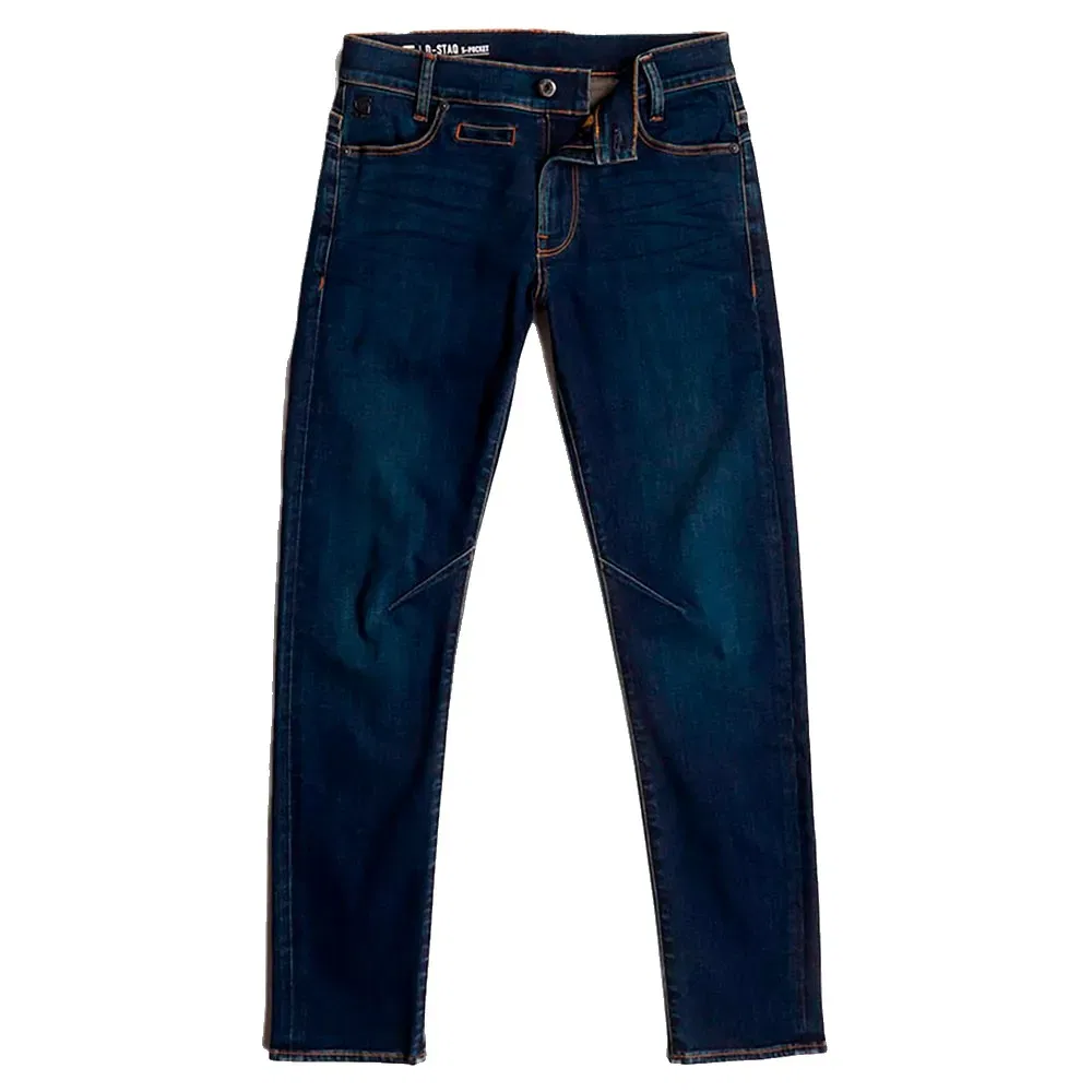Джинсы Slim Fit D-Staq G-Star, синий — фото 3