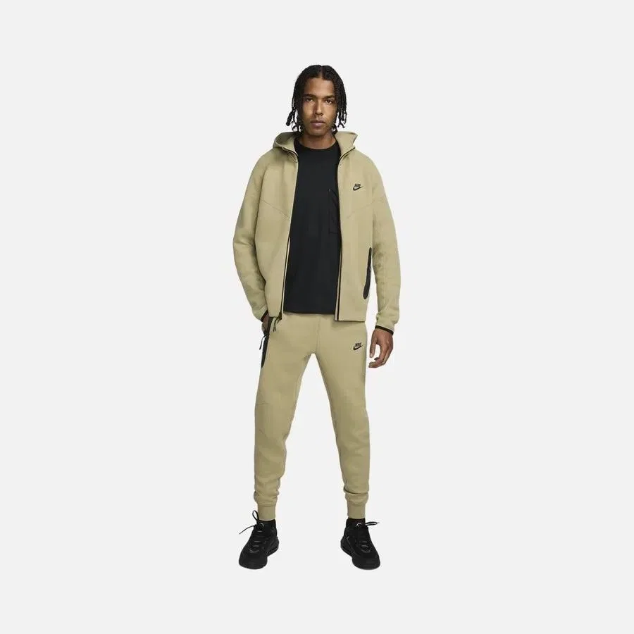 Мужской свитшот с капюшоном Tech Fleece Windrunner Nike, Антрацитовый — фото 3