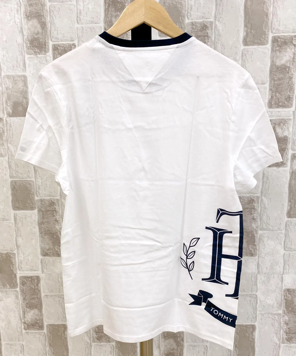 Мужская футболка с принтом CEPTOR TEE TOMMY HILFIGER, Grey — фото 3