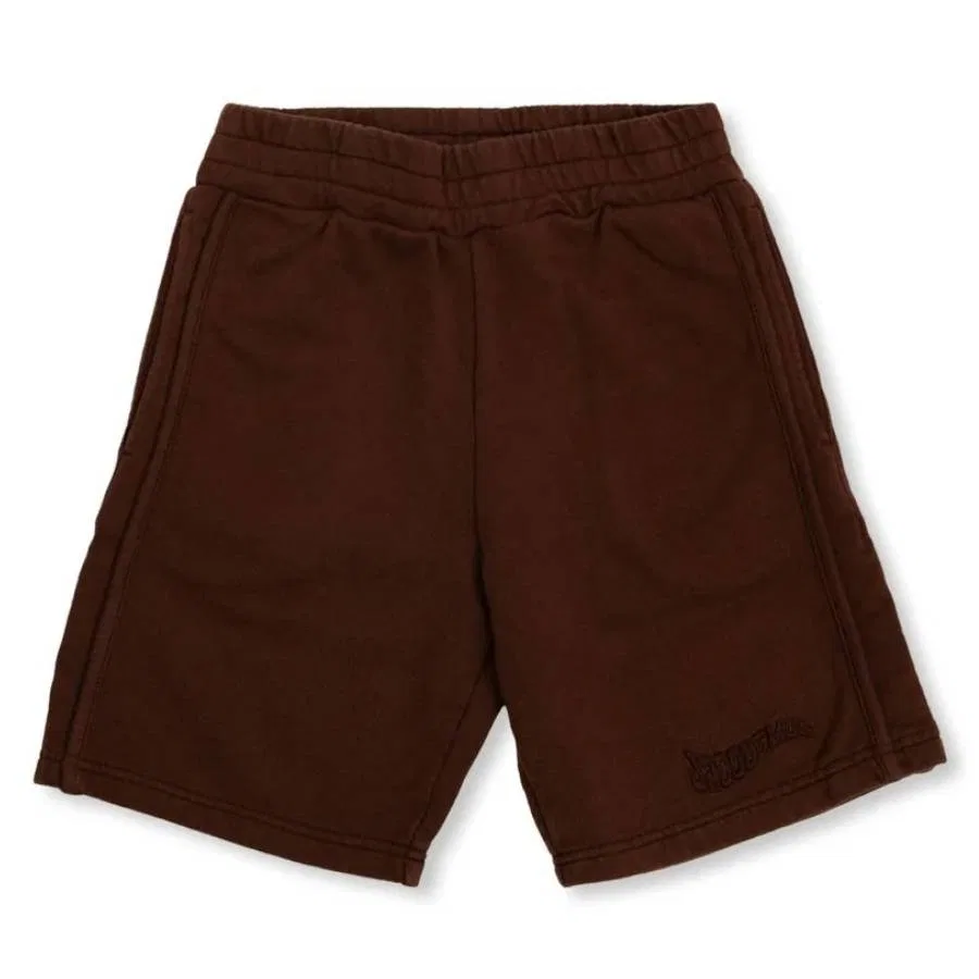 Шорты хлопковые с логотипом Kids Logo Fleece Jacquemus, Brown