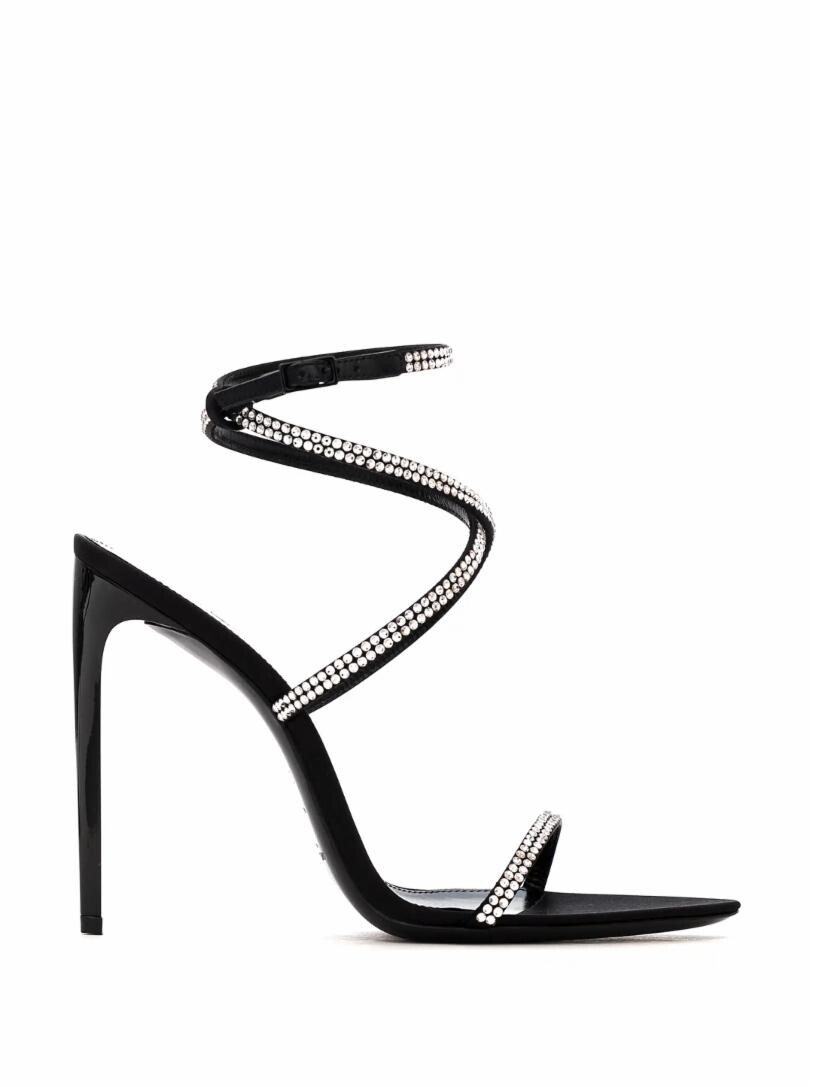 

Босоножки со стразами Georgia Saint Laurent