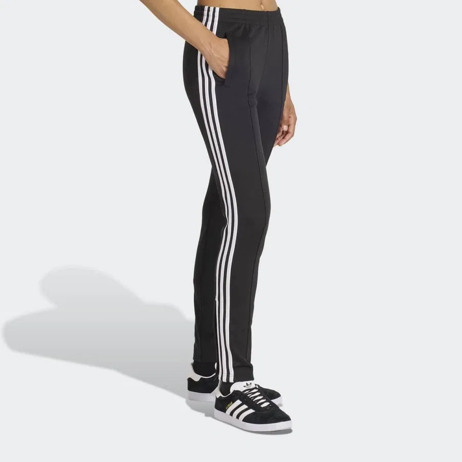 Спортивные брюки с длинной штаниной adidas Originals, Черный — фото 3