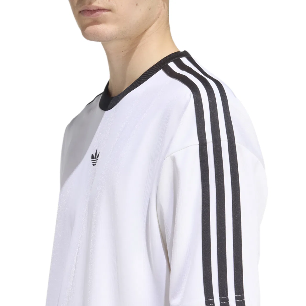 Мужская джерси Jacquard Adidas, белый/черный — фото 4