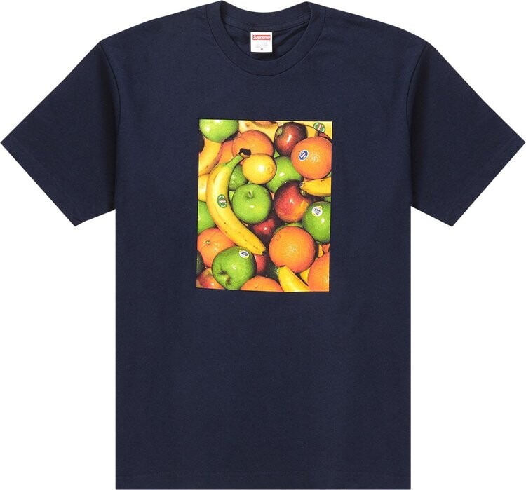 

Футболка Supreme Fruit Tee 'Navy', синий