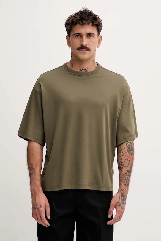 

Футболка из мягкого хлопка Lux Adidas, зеленый