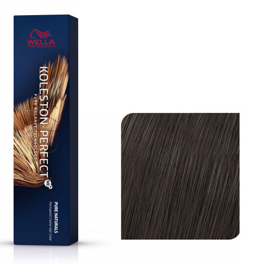 

Стойкая краска для волос 4/07 Wella Professionals Koleston Perfect Me+, 60 мл