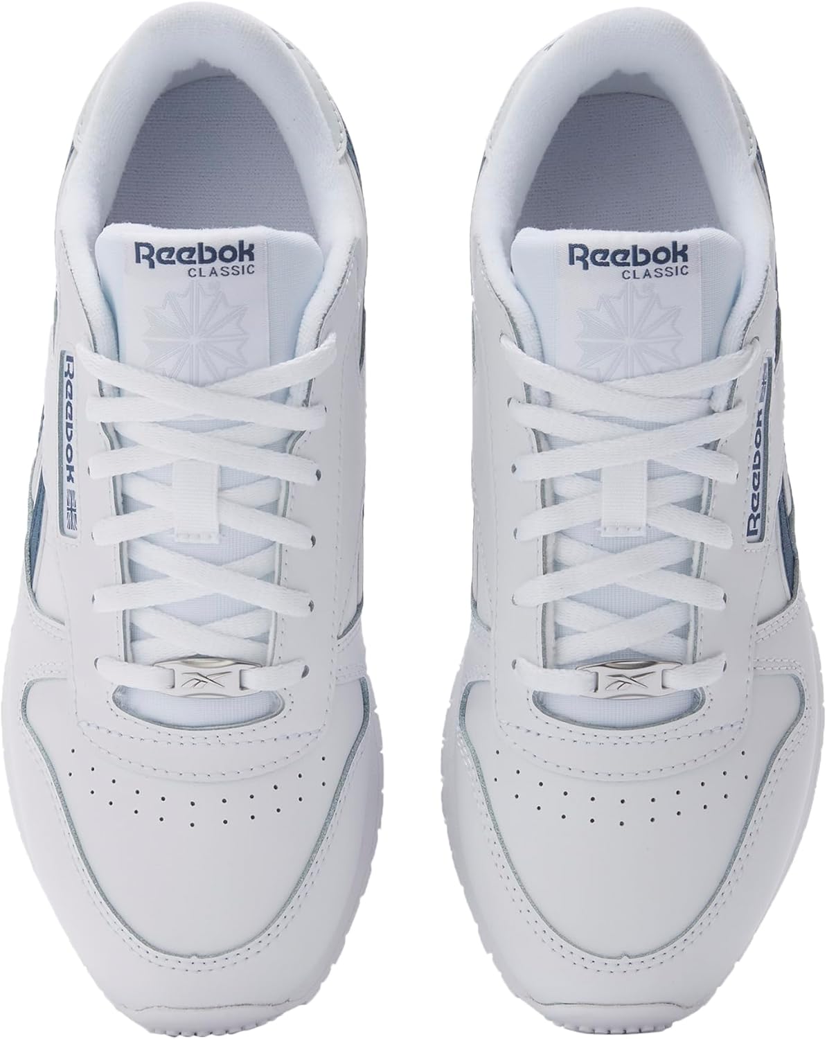 Кроссовки Reebok Classic Leather для детей и подростков, белый — фото 4