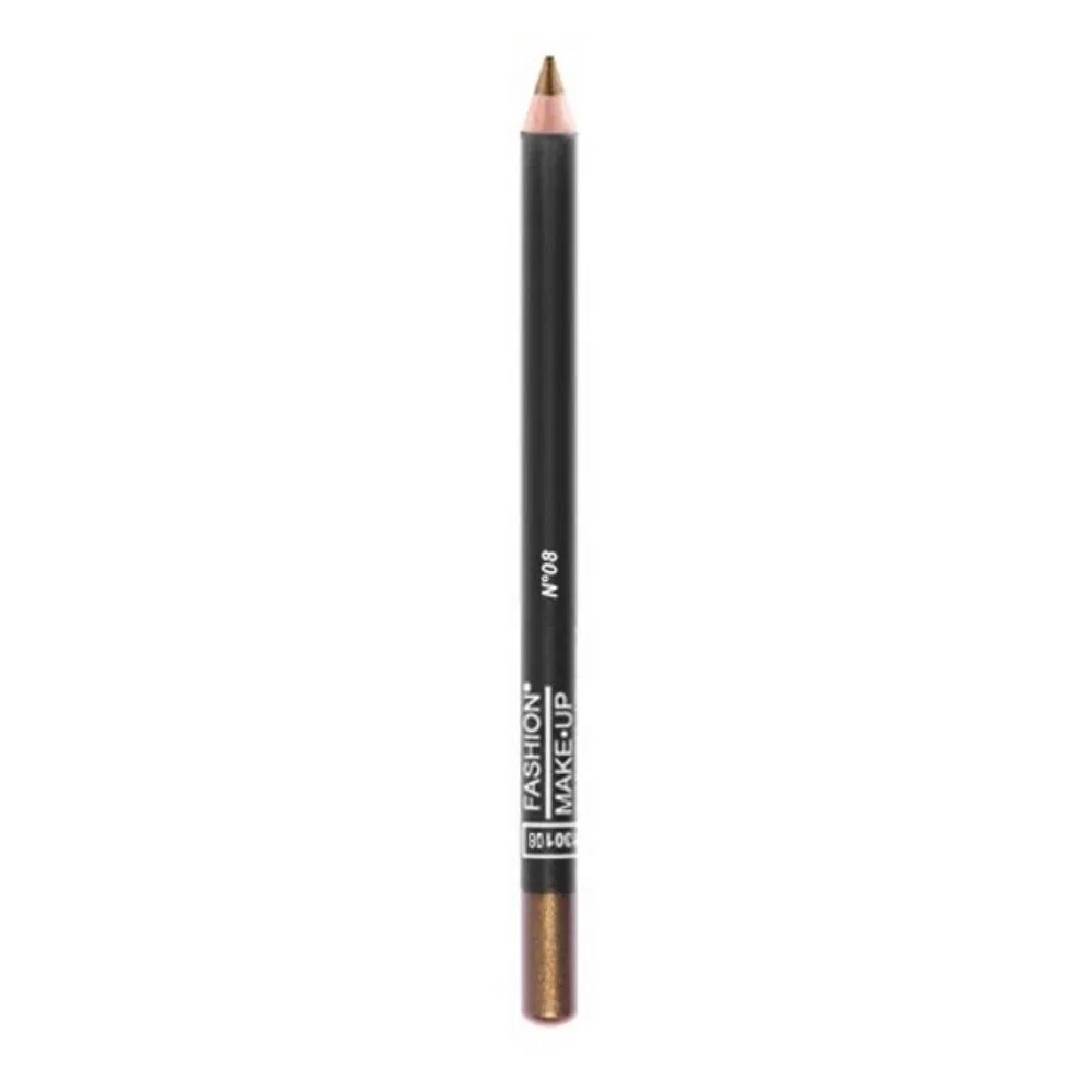 Карандаш для глаз Wooden, FASHION MAKE UP, №8, Bronze