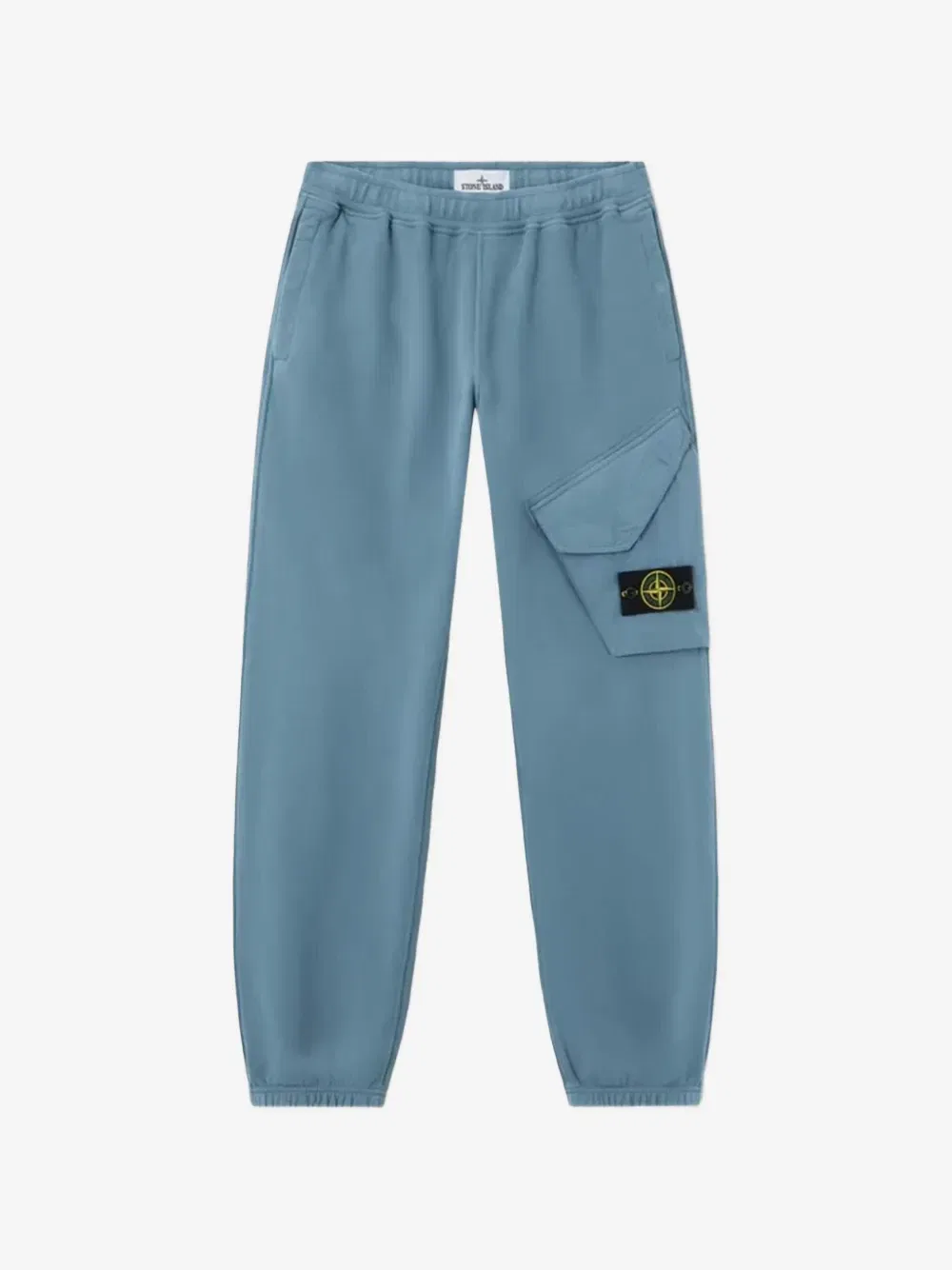 Спортивные брюки 6200004 из органического хлопка Stone Island, синий