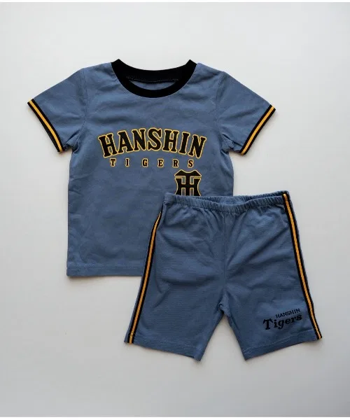 Детский комплект из футера с принтом в стиле бейсбольной формы, модель Tigers Uniform, babybaby, Other 2