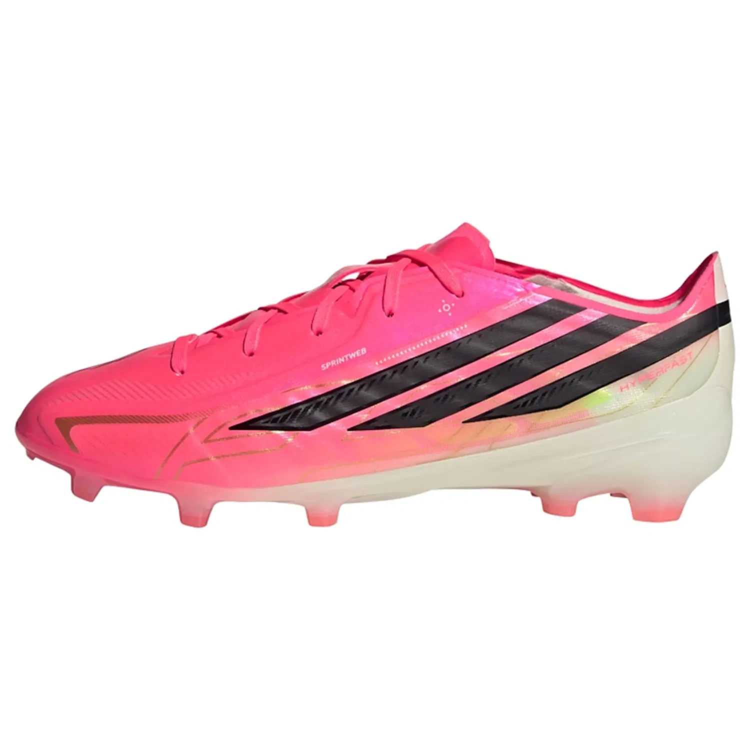 Спортивные кроссовки Adidas Performance F50 HYPERFAST ELITE розового цвета