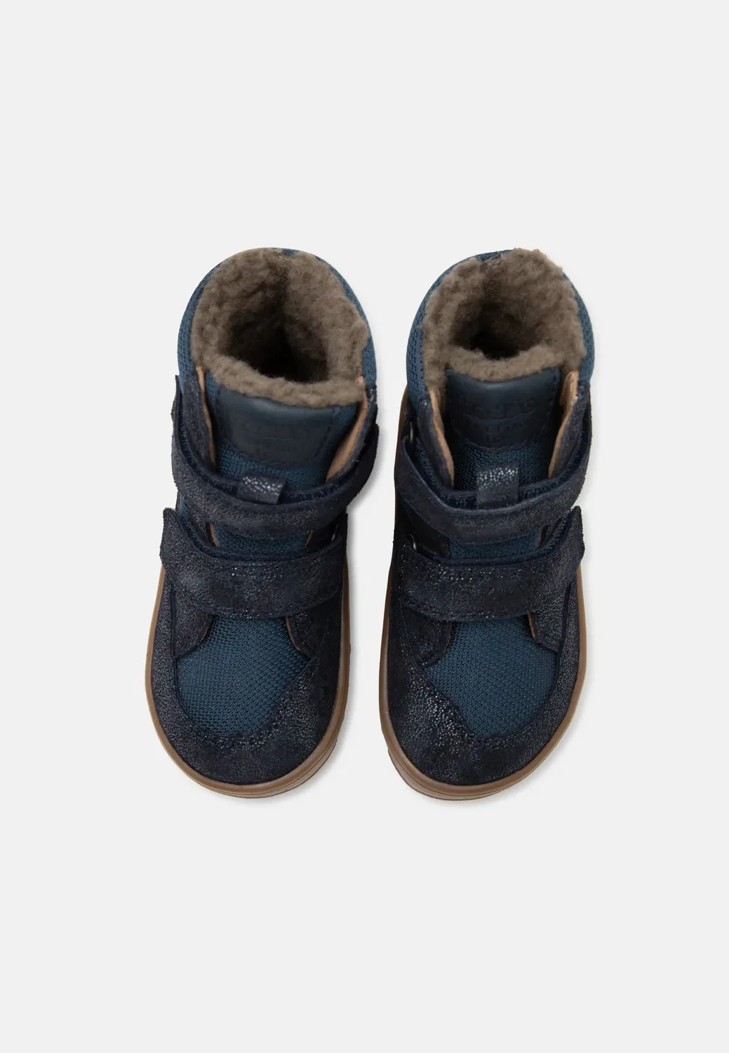 Ботинки Barefoot Up Terra широкой посадки - зимние ботинки Froddo, Blue — фото 4