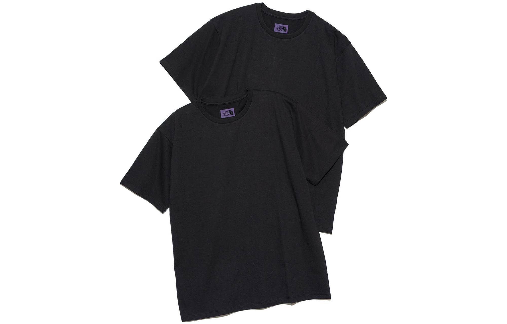 

THE NORTH FACE PURPLE LABEL Футболка мужская черная, Черный, THE NORTH FACE PURPLE LABEL Футболка мужская черная