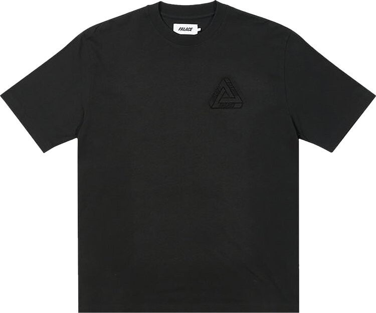 

Футболка Palace Tri-Ferg Embossed T-Shirt 'Black', черный