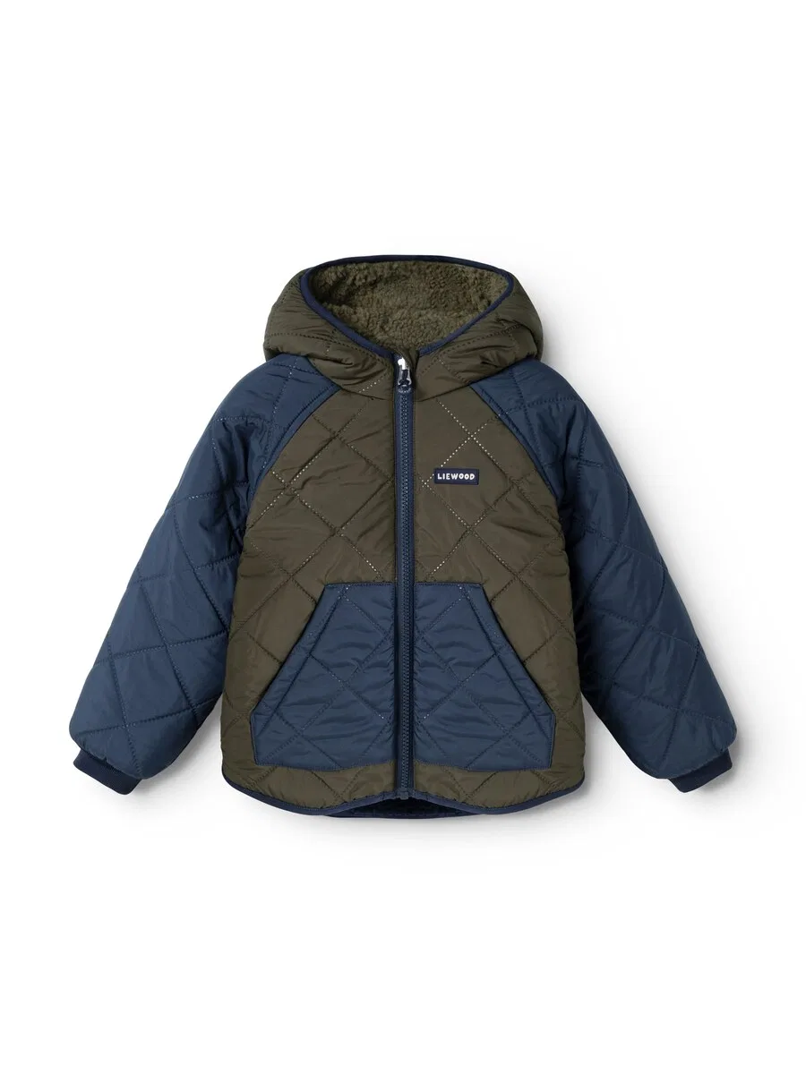 Куртка Liewood Between-Season Jacket 'Jackson' цвета морской синевы — фото 2