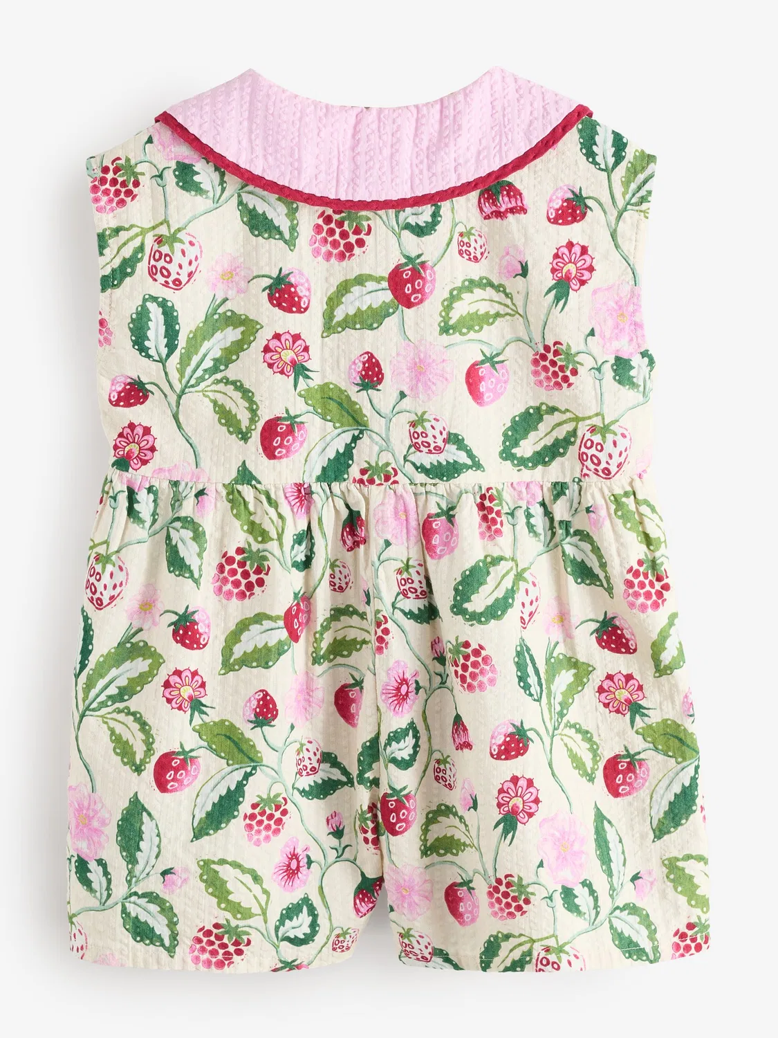 Комбинезон с принтом Strawberry Garden, Cath Kidston, Green/Pink — фото 2
