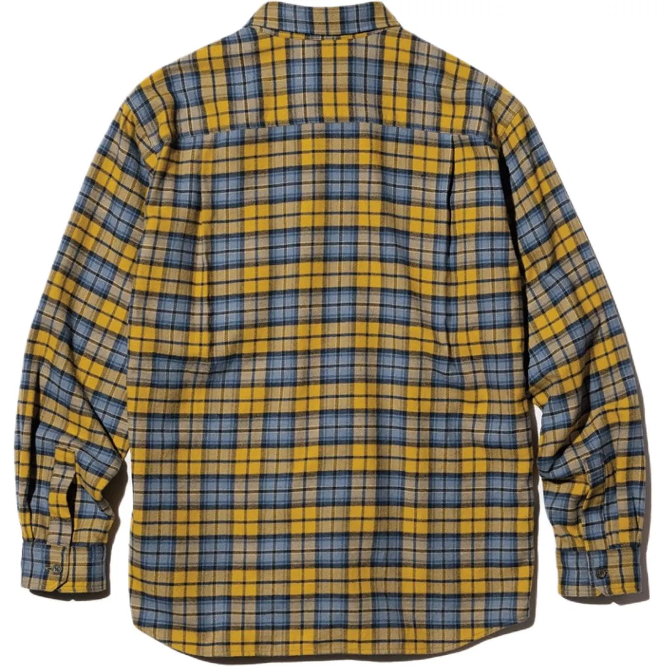 Детская рубашка с длинным рукавом Light Yellow UNIQLO — фото 3