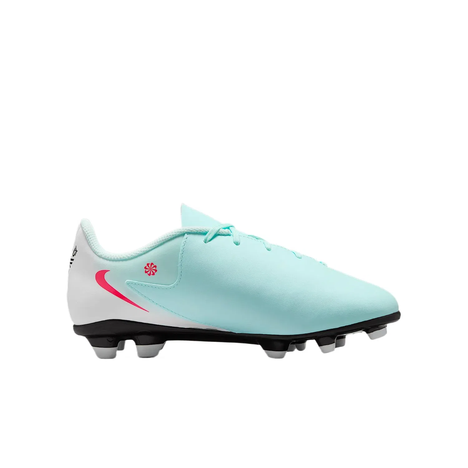 Детские футбольные бутсы Nike Jr. Phantom GX 2 Club с низким верхом, Mint, Nike — фото 2