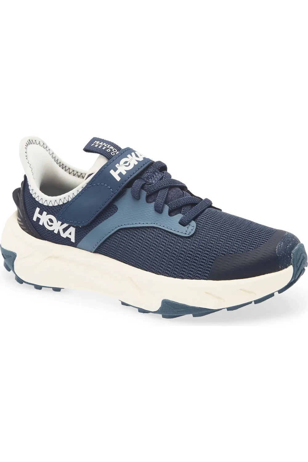 Детские кроссовки для хайкинга Transport Freedom HOKA, Varsity Navy/Alabaster