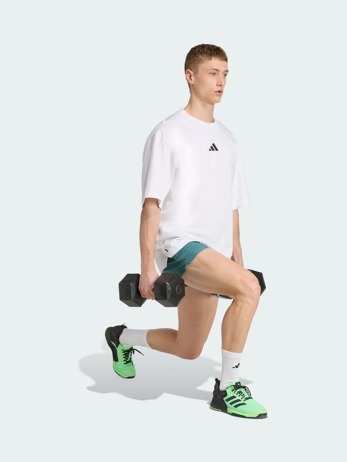 Футболка Oversized adidas, белый