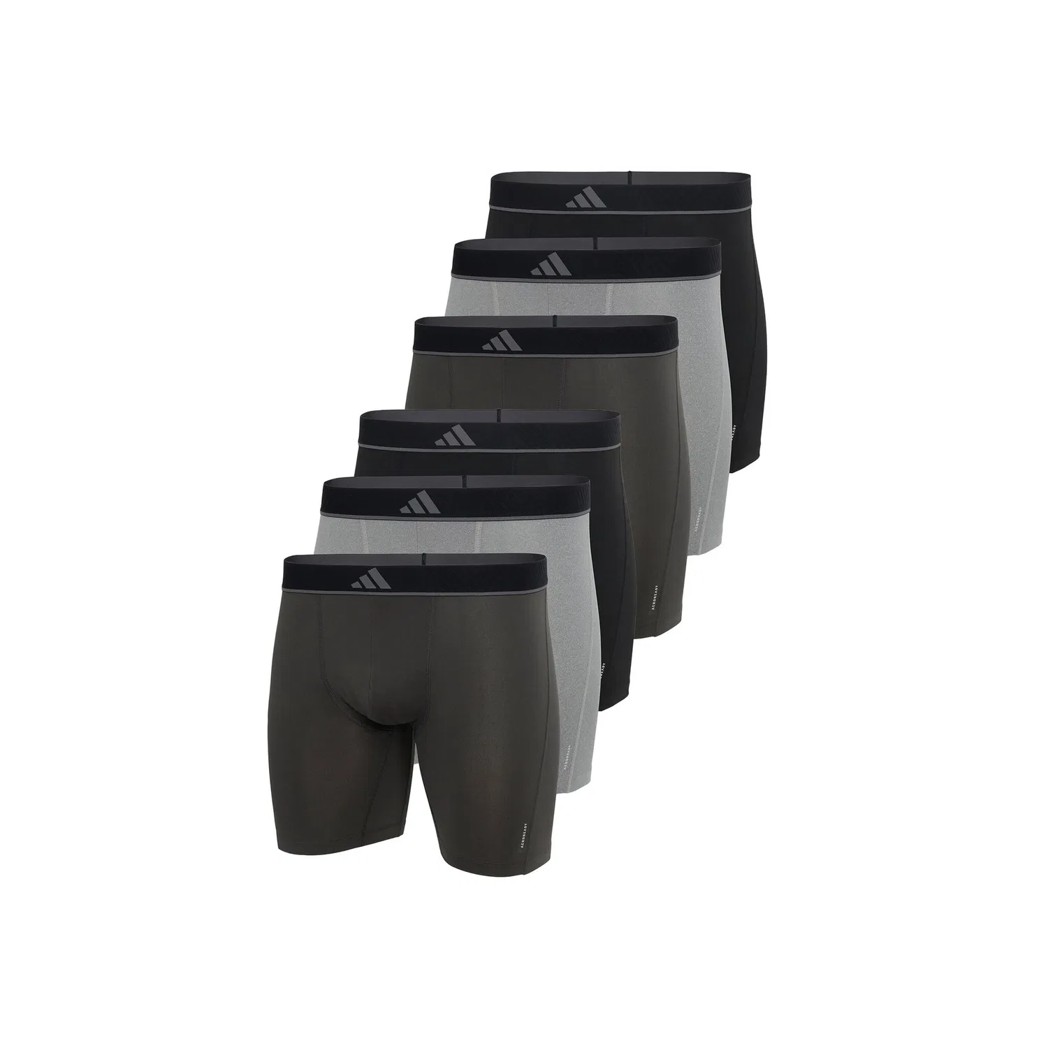 Мужские боксеры из микрофибры Active Micro Flex Eco Adidas Originals, Black/Gray