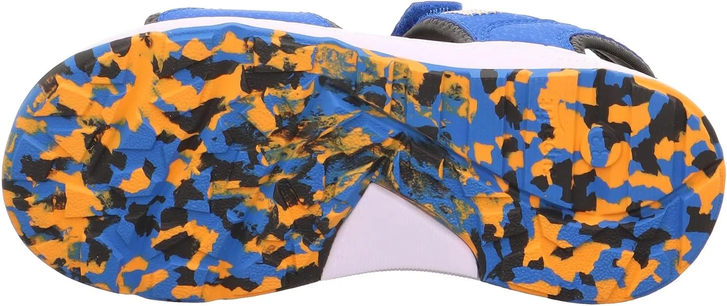 Детские сандалии для мальчиков с перекрестными ремешками Superfit, Blue Orange — фото 4