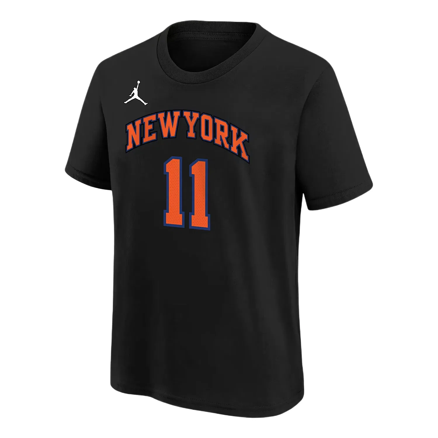 Детская футболка для баскетбола Jalen Brunson New York Knicks Statement Edition NBA T-Shirt 'Black' Nike, черный