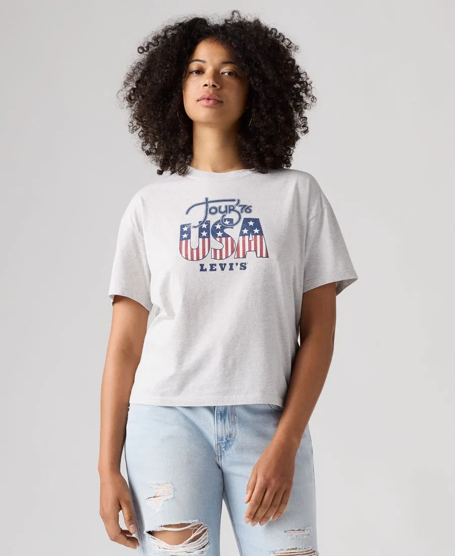Футболка с принтом Americana Graphic Anyday Levi's, Grey