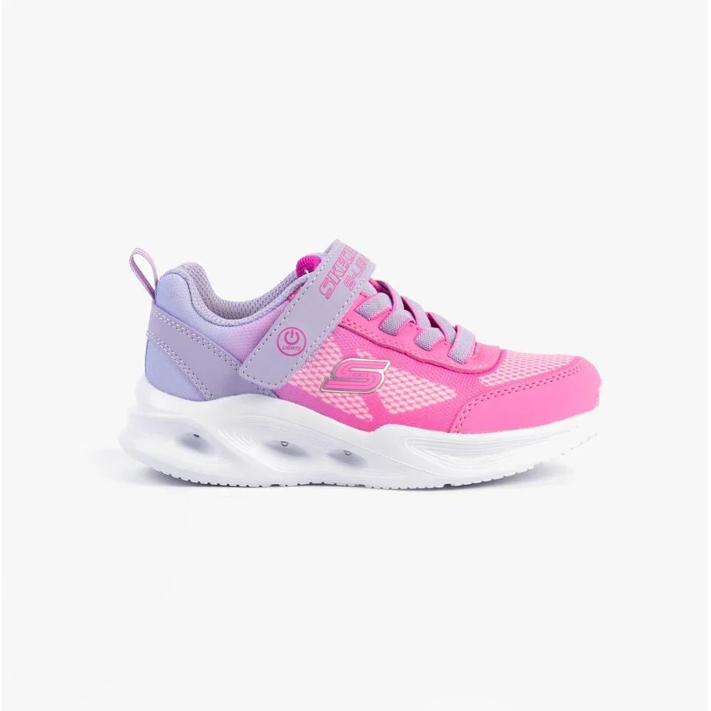 Детские кроссовки с подсветкой Skechers, Цвет Violett
