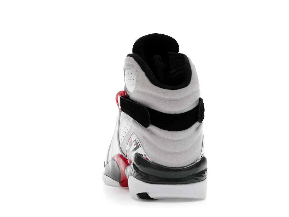 Детские кроссовки Lifestyle Jordan 8 Retro, White/Black/True Red — фото 4