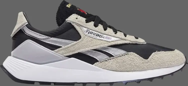 

Кроссовки classic leather legacy az 'stucco silver metallic' Reebok, черный, Черный;серый, Кроссовки classic leather legacy az 'stucco silver metallic' Reebok, черный