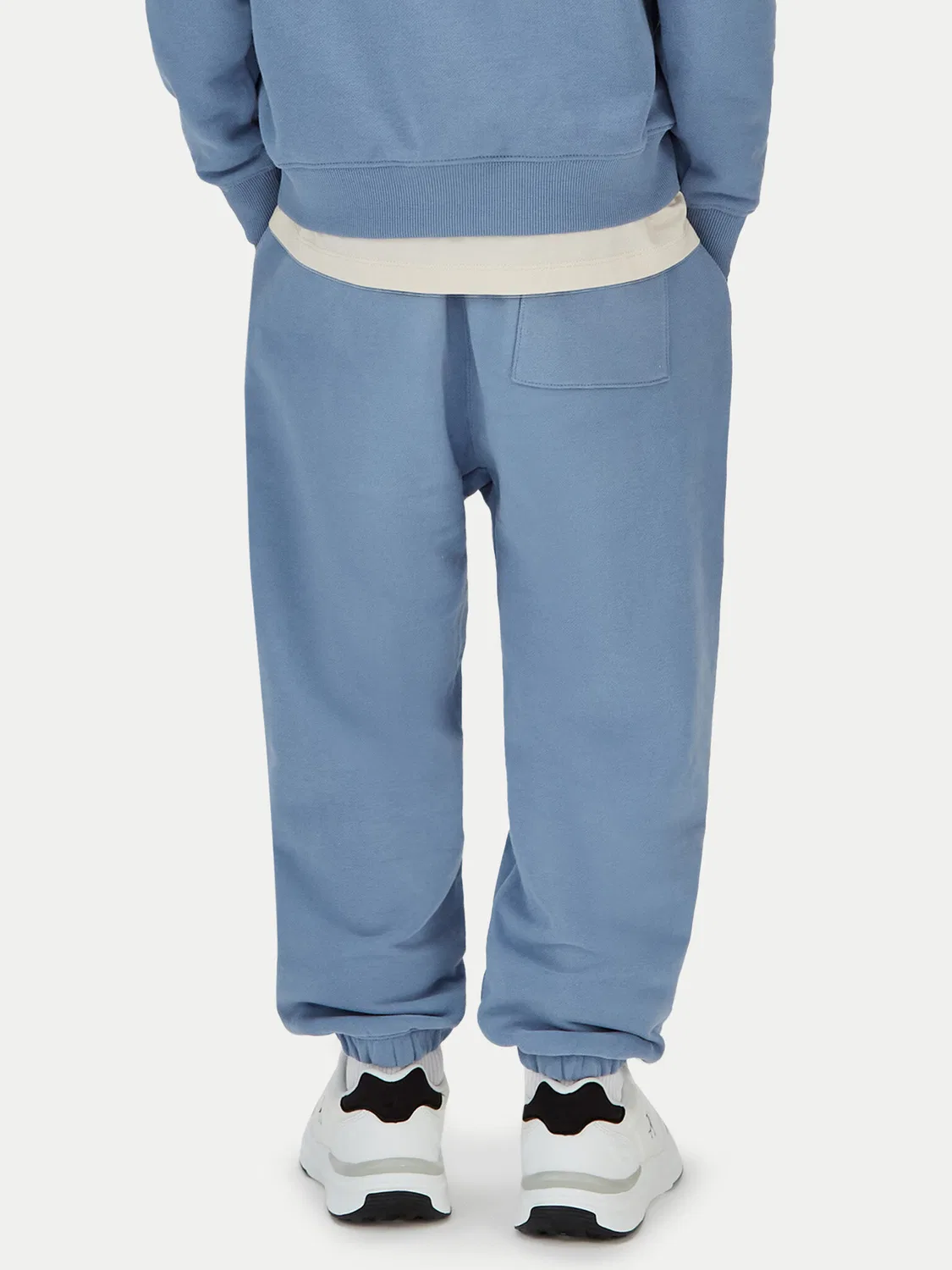 Спортивные брюки свободного кроя для мальчика Pintuck Calvin Klein Jeans, синий — фото 3