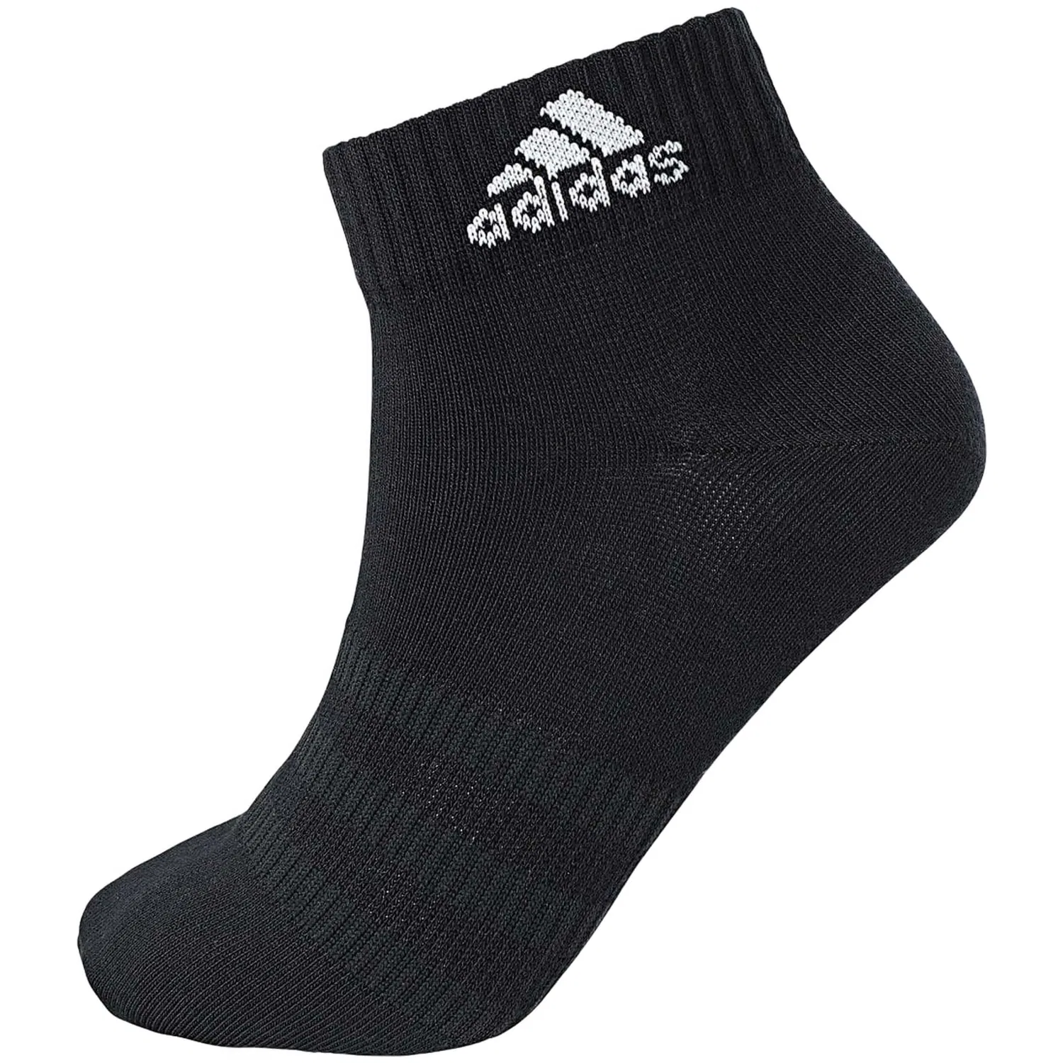 Женские легкие носки-невидимки Thin and Light Ankle Adidas, Schwarz — фото 2
