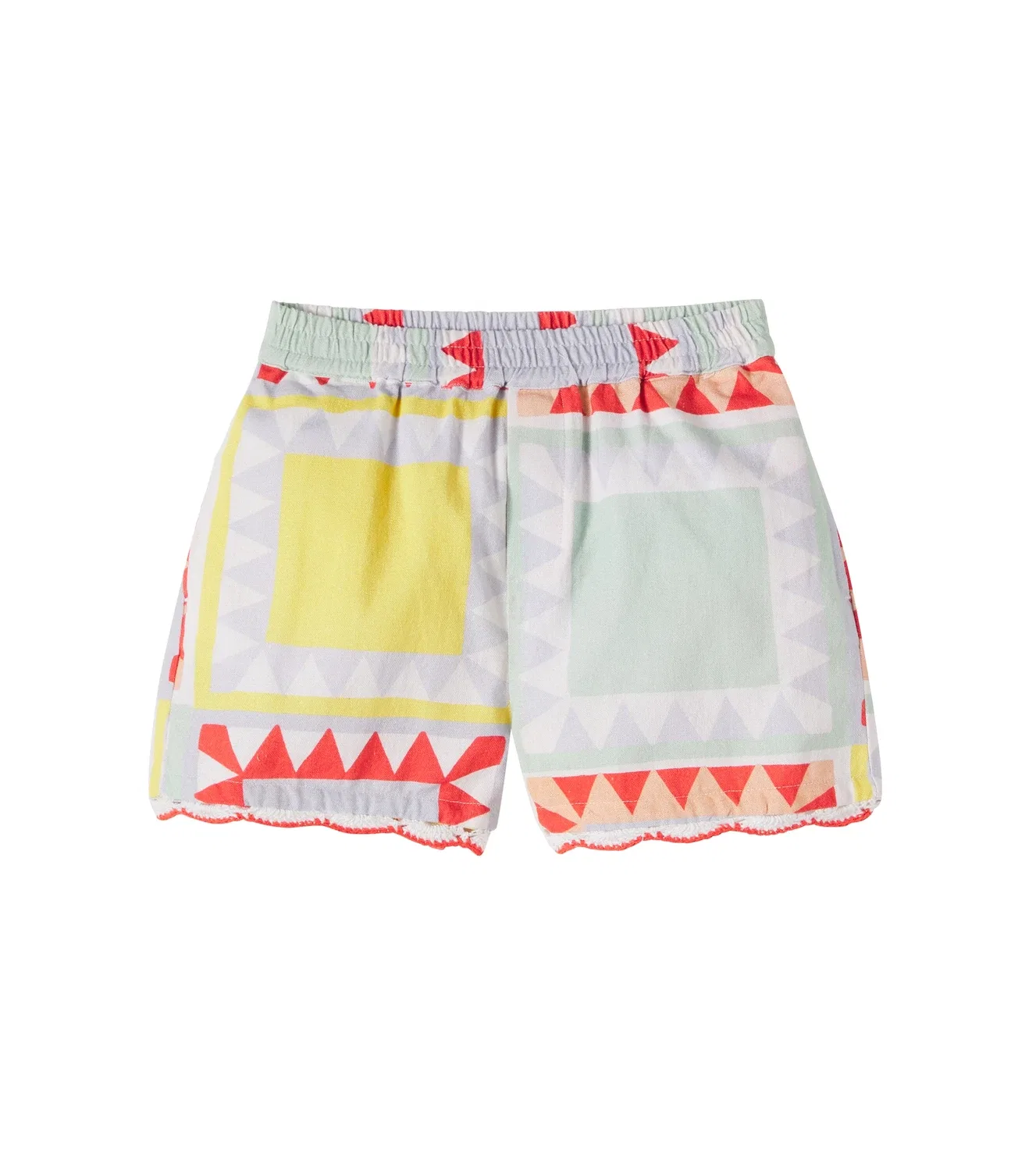 Шорты хлопковые Stella Mccartney Kids, мультиколор